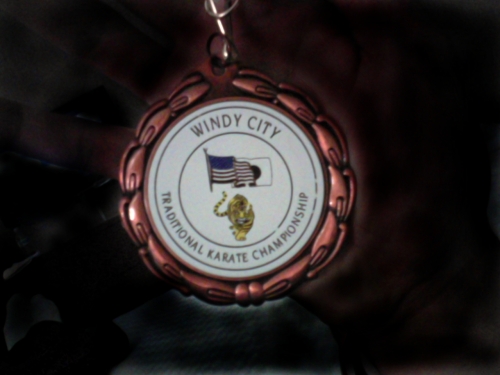 Bronze Medal. Kumite , 2011 Windy City Traditional Karate Championship